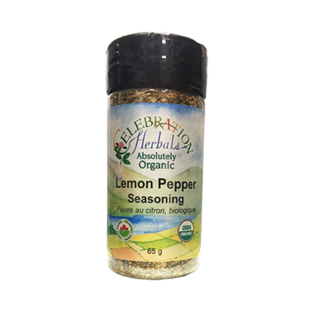 Celebration Herbals Organic Lemon Pepper Seasoning - 62 g