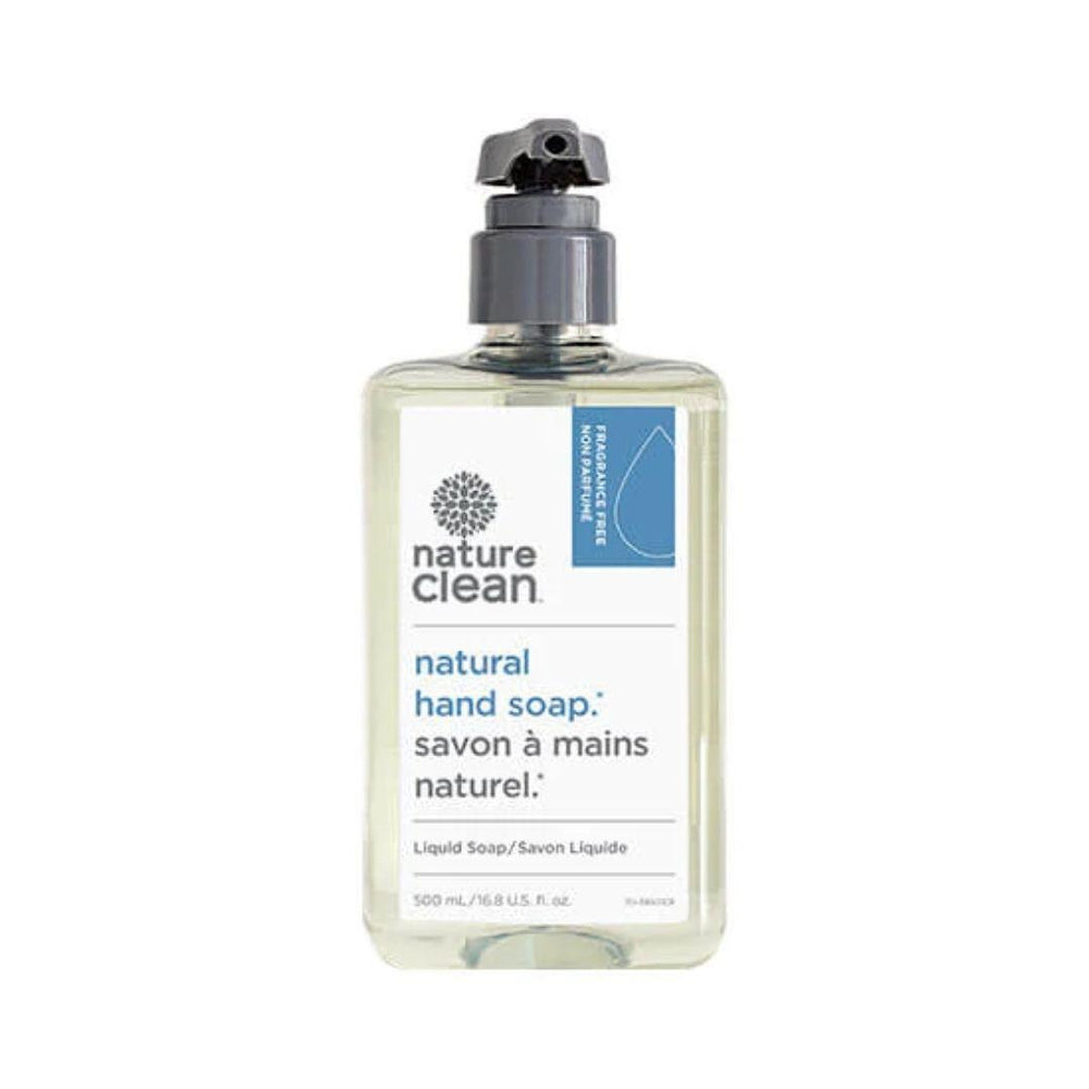 Nature Clean Natural Hand Soap (Fragrance Free) - 500 mL