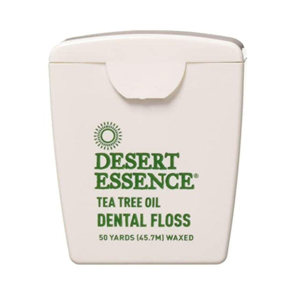 Dessert Essence Tea Tree Oil Dental Floss (Waxed) - 45.7 m