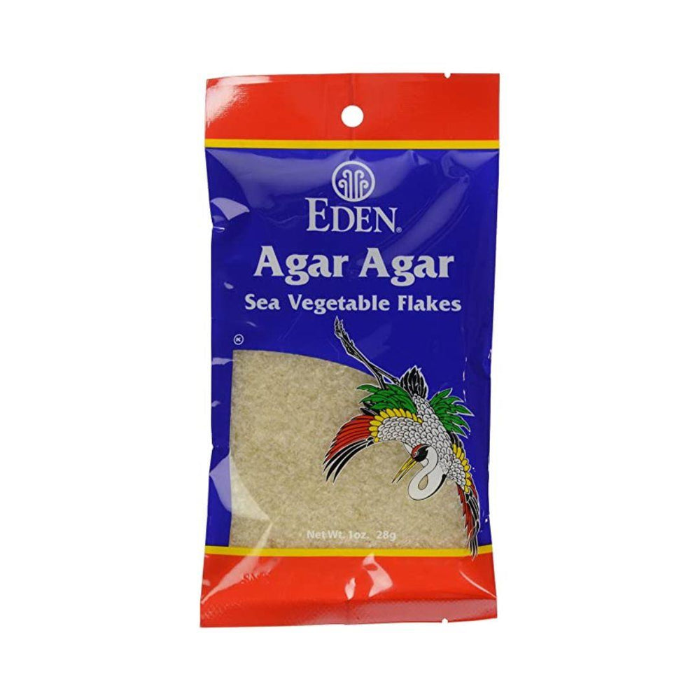 Eden Agar Agar (Sea Vegetable, Gelatin Flakes) - 28 g