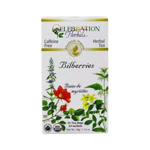Celebration Herbals Bilberries Tea - 24 Tea Bags