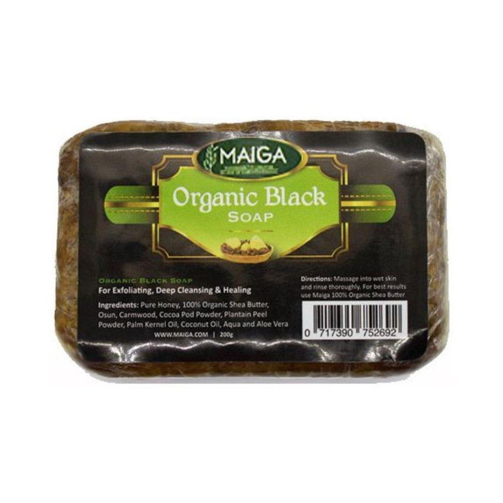 Maiga Organic African Black Soap - 200 g