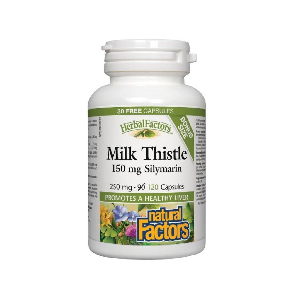 Natural Factors Milk Thistle 250mg 120 Capsules