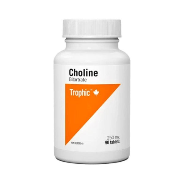 Trophic Choline Bitartrate 250 mg - 90 Tablets