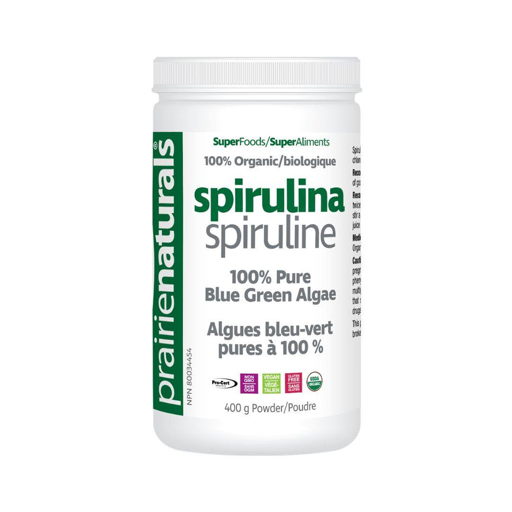 Prairie Naturals Spirulina - 400 g Powder