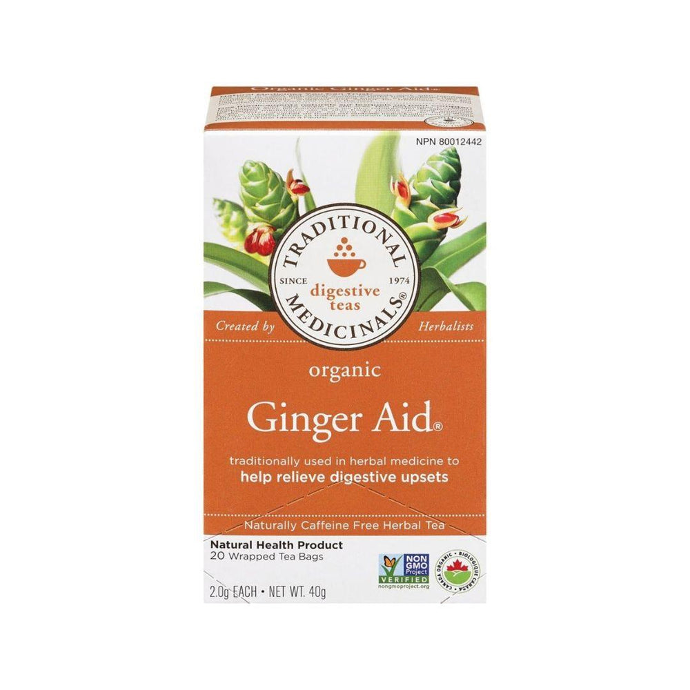 Traditional Medicinals Ginger Aid Tea 20 Bags