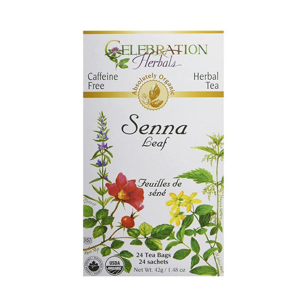 Celebration Herbals Senna Leaf Tea - 24 Tea Bags