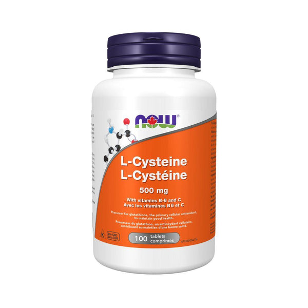 Now L-Cysteine (500 mg) - 100 Tablets