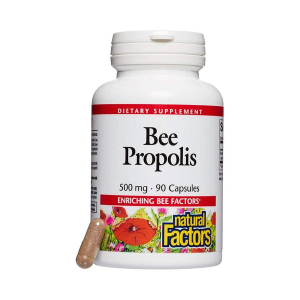 Natural Factors Bee Propolis 500mg 90 Capsules