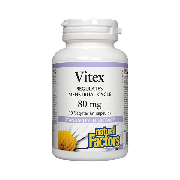 Natural Factors Vitex 80 mg - 90 Vegetarian Capsules