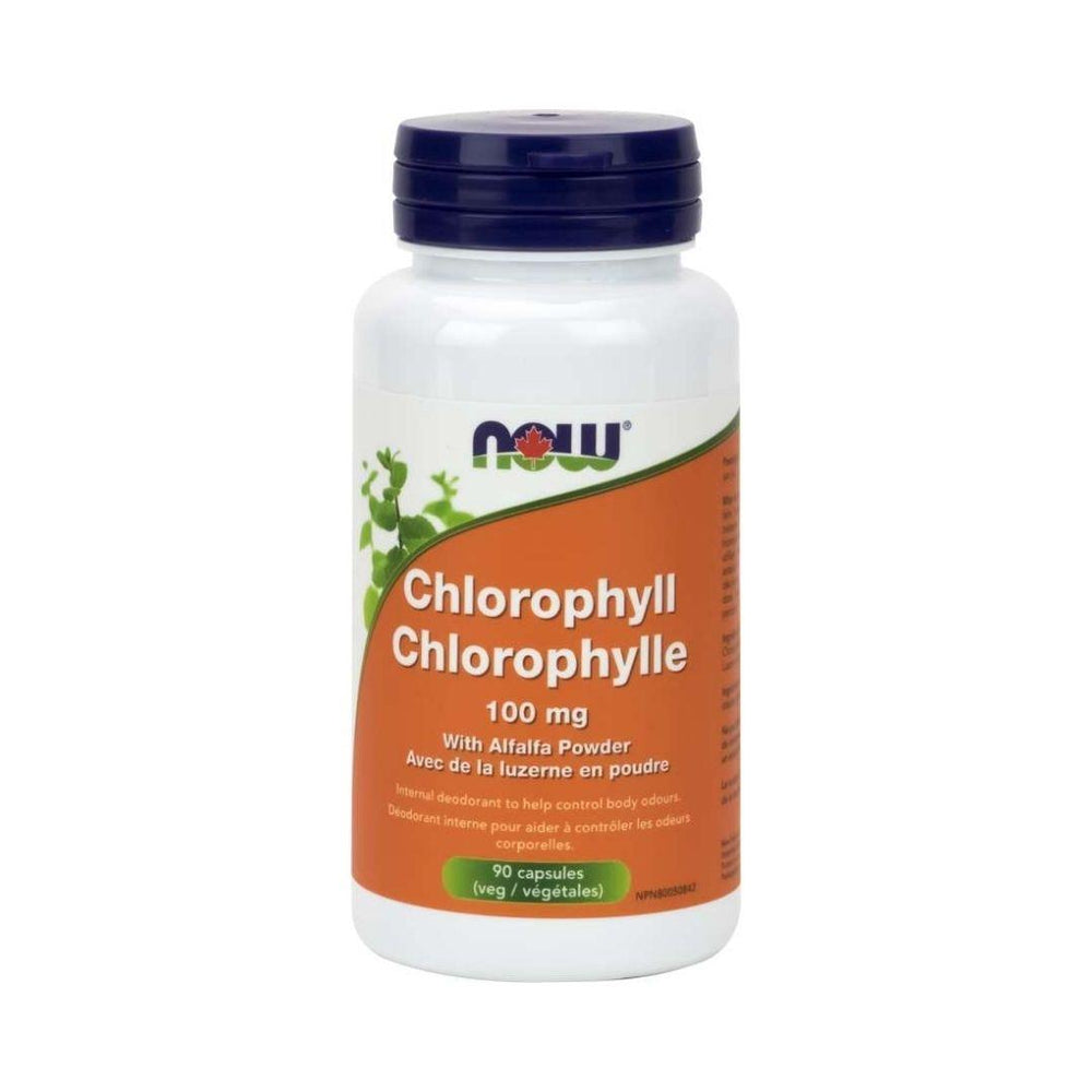 Now Chlorophyll (100 mg) - 90 Vegetarian Capsules