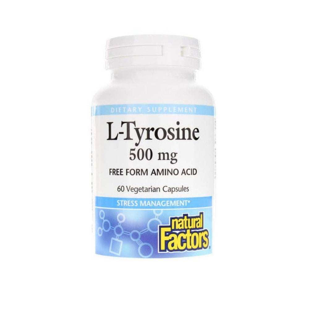 Natural Factors L-Tyrosine 500mg 60 Capsules