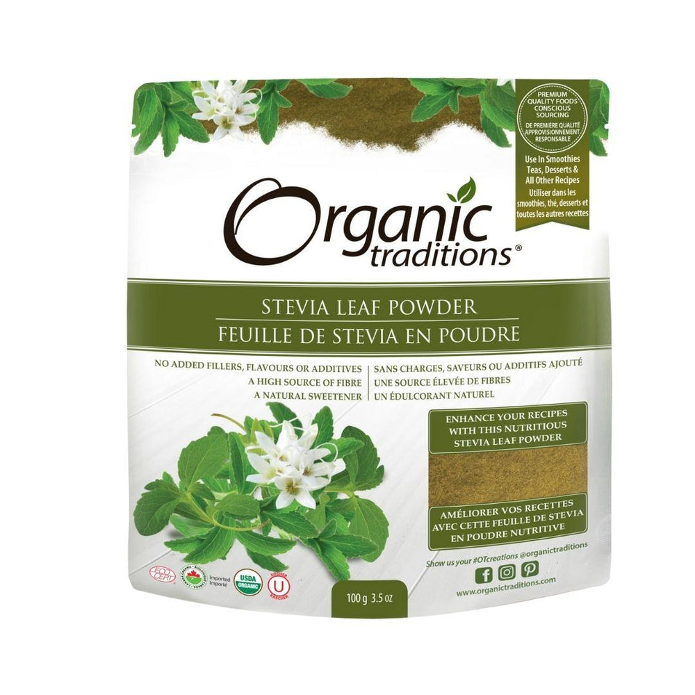 Organic Tradition stevia leaf powder - 100g