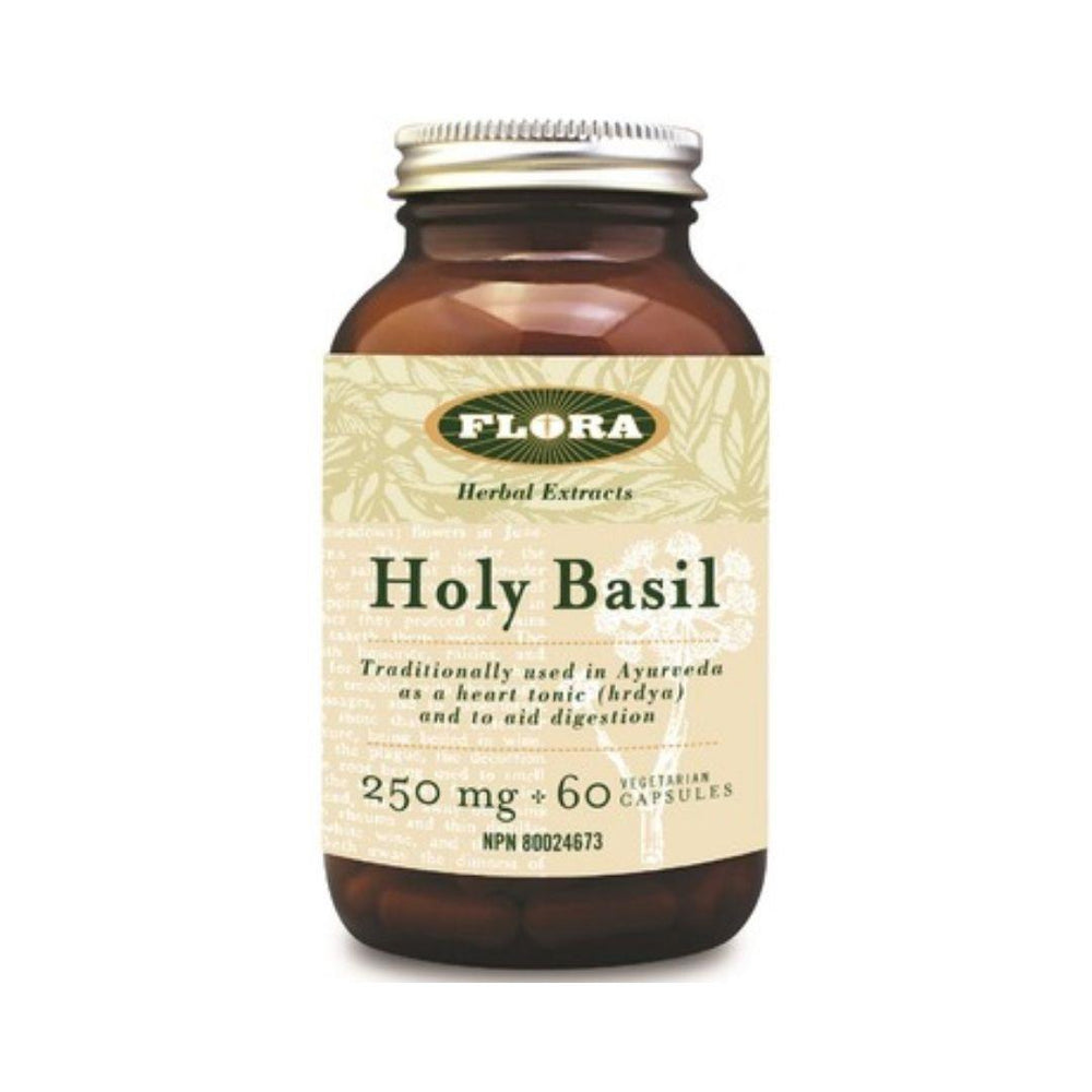 Flora Holy Basil 250 mg - 60 Capsules