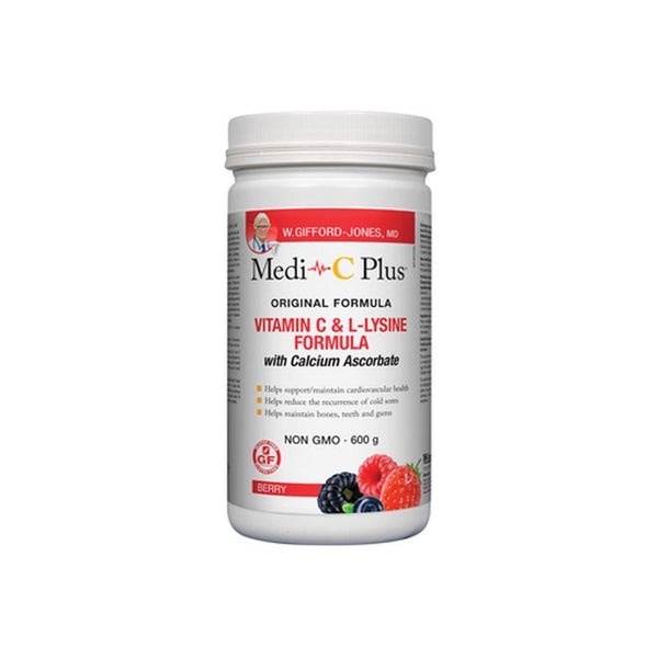 MEDI-C PLUS WITH CALCIUM ASCORBATE (BERRY) - 600G