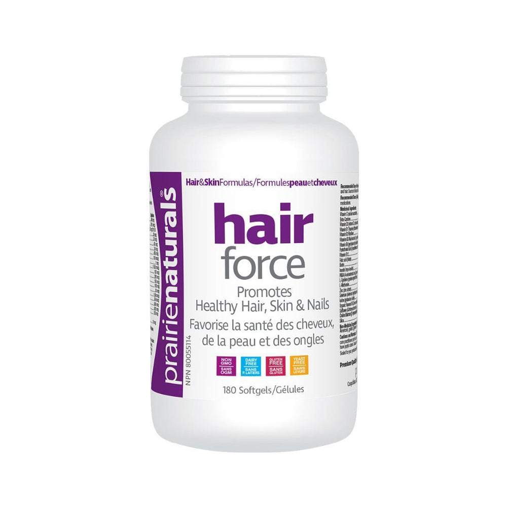 Prairie Naturals Hair Force - 180 Softgels