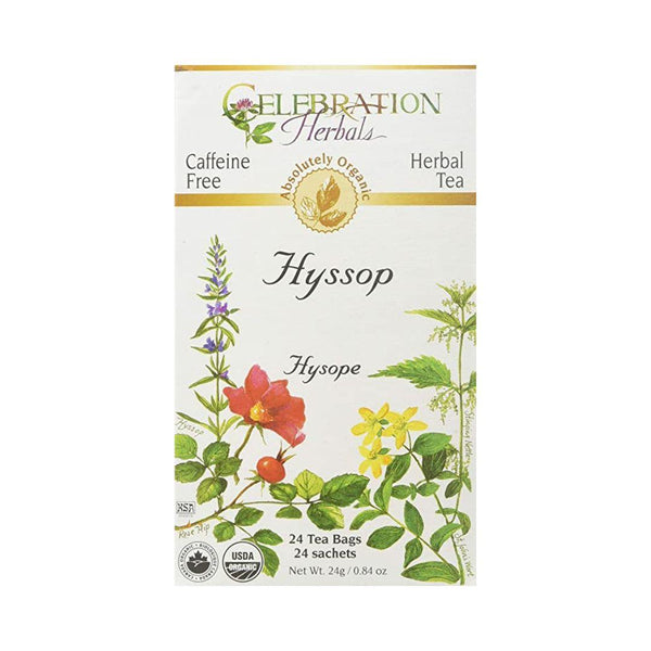 Celebration Herbals Hyssop Tea - 24 Tea Bags