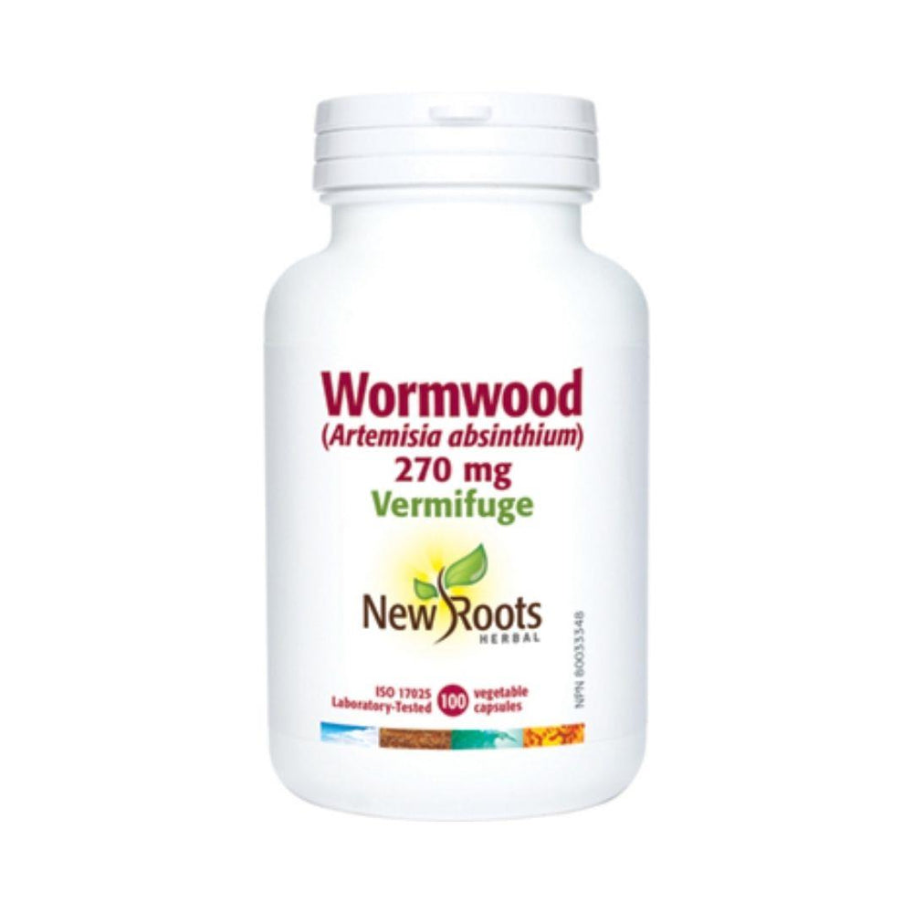New Roots Wormwood- 100 veg caps