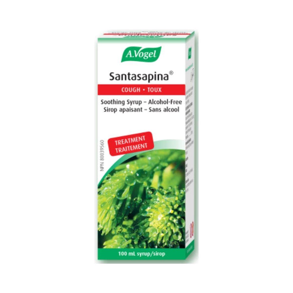 A. Vogel Santasapina Cough Syrup Alcohol Free - 100 mL