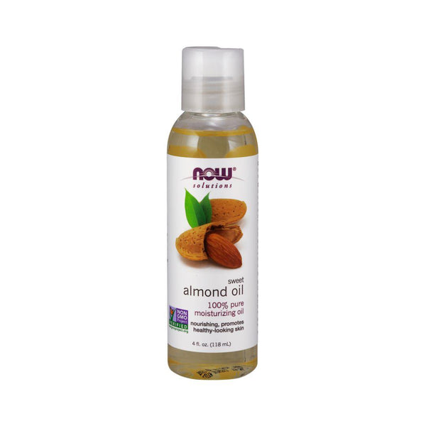 Now Solutions Sweet Almond Oil (100% Pure) - 118 mL