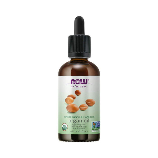 Now Solution 100% Pure Organic Argan Oil - 60 mL