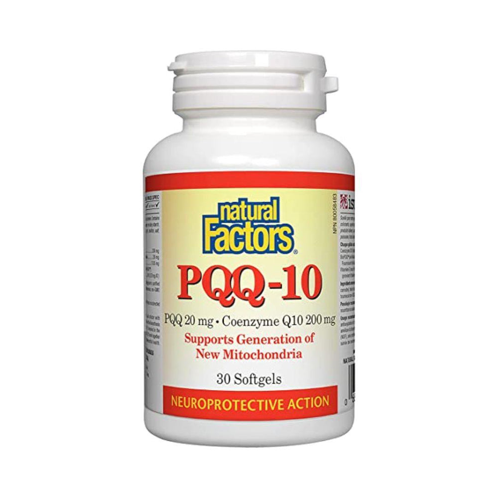 Natural Factors PQQ-10 - 30 Softgels