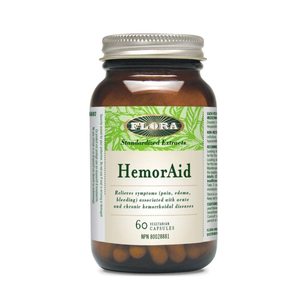 Flora HemorAid - 60 Capsules