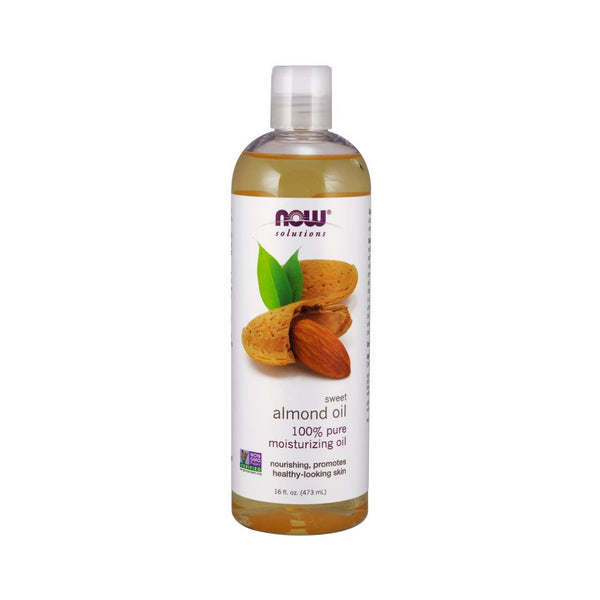 Now Solutions Sweet Almond Oil (100% Pure) - 473 mL