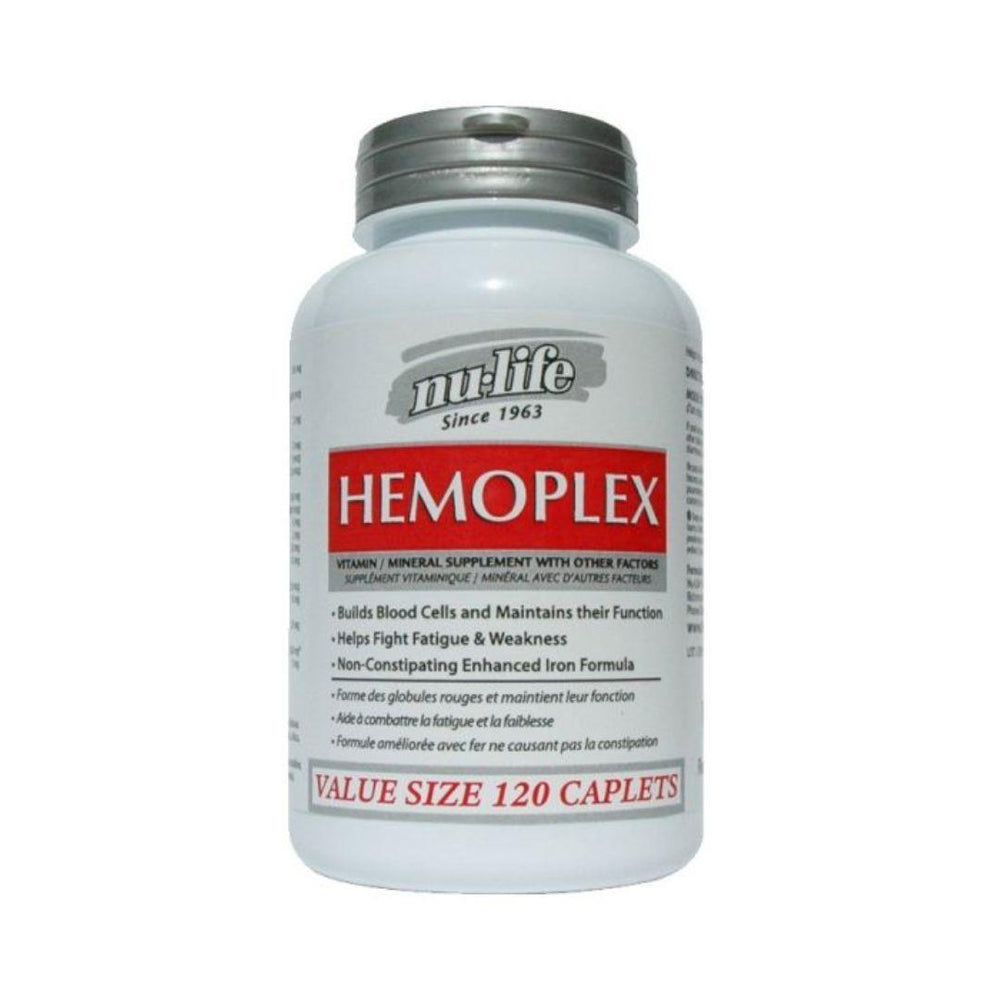 Nu-Life Hemoplex - 120 caplets