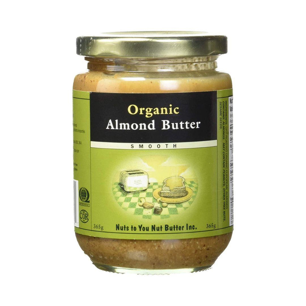 Nuts to You Organic Smooth Almond Butter - 365 g