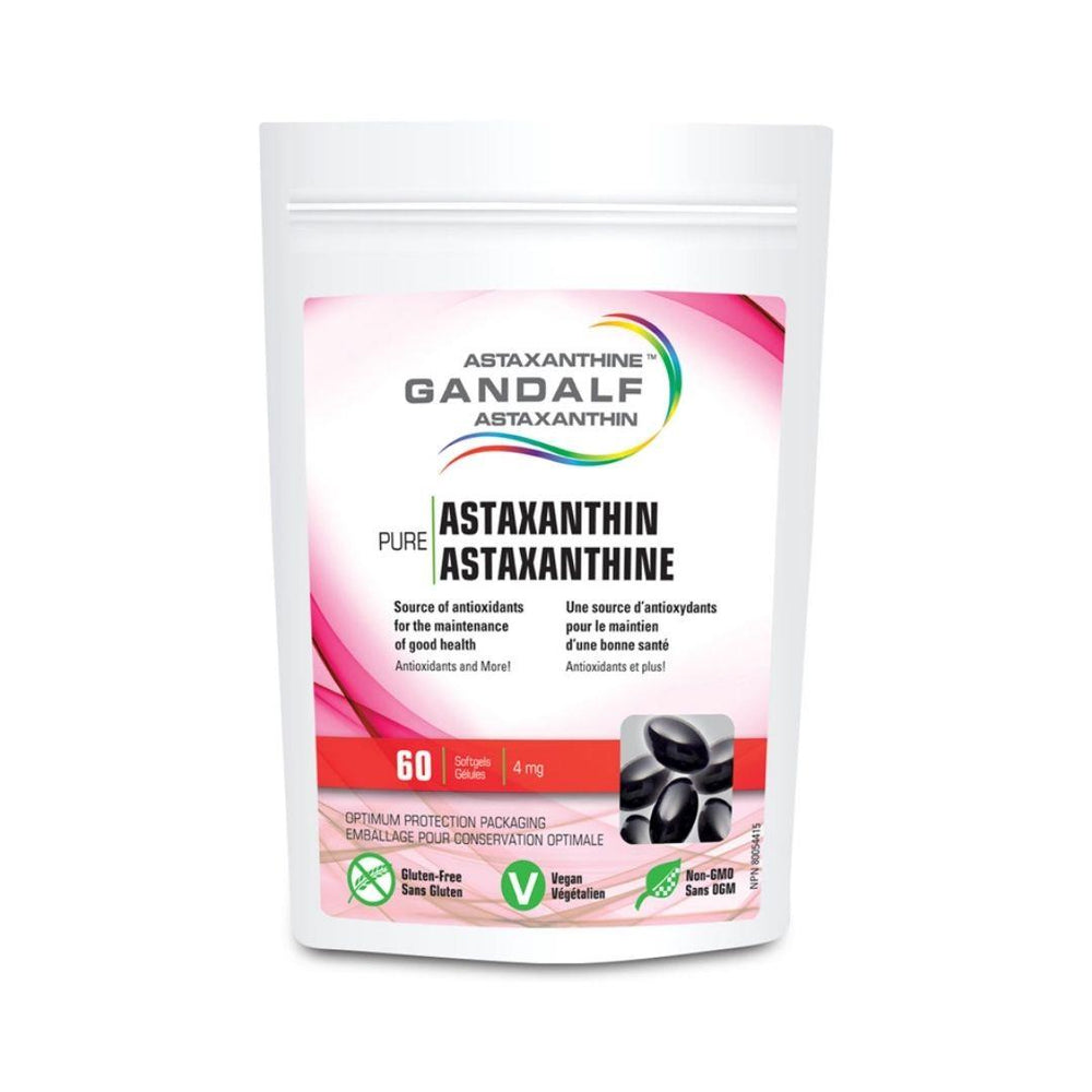 Gandalf Pure Astaxanthin 4 mg - 60 Softgels