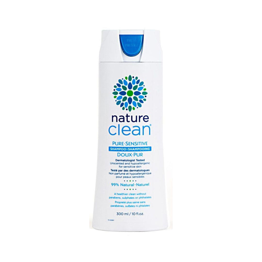 Nature Clean Pure-Sensitive Shampoo (Unscented, Hypoallergenic) - 300 mL