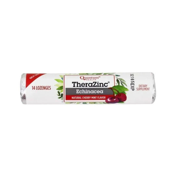 Quantum Health TheraZinc Echinacea (Cherry-Mint) - 14 Lozenges