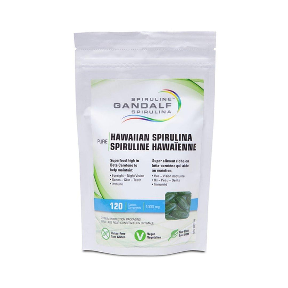 Gandalf Hawaiian Spirulina 1000 mg - 120 Tablets