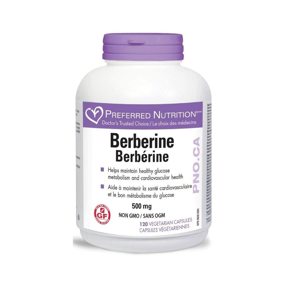 Preferred naturals Berberine- 500mg