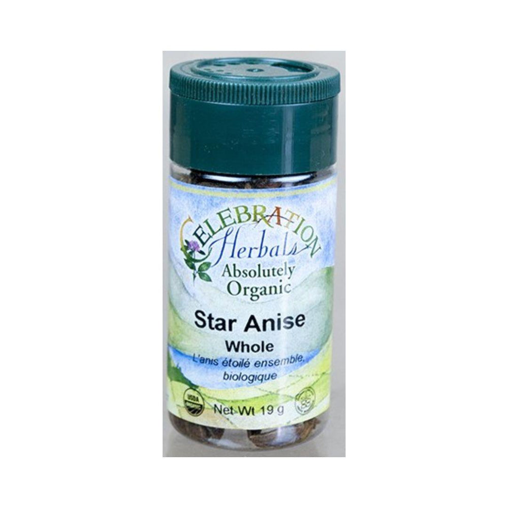 Celebration Herbals Organic Star Anise (Whole) - 19 g