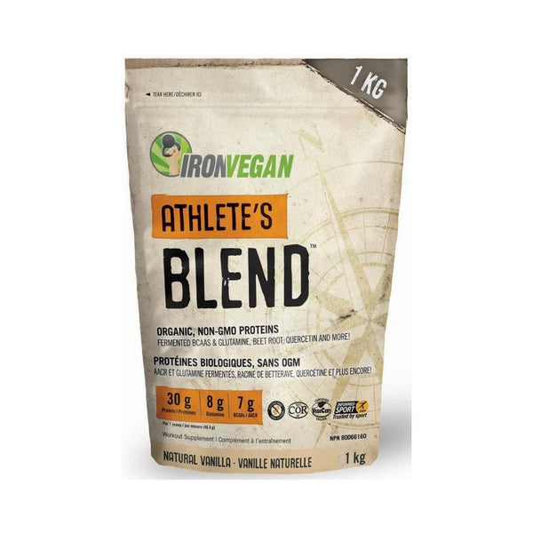 IronVegan Athlete's Blend Natural Vanilla - 1 kg