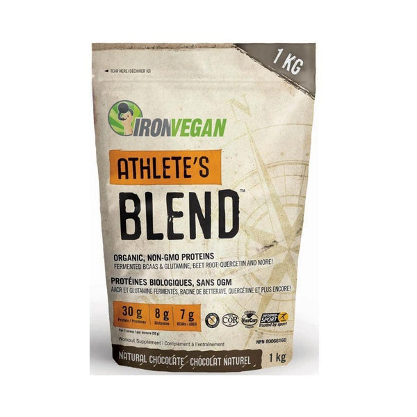 IronVegan Athlete's Blend Natural Chocolate - 1 kg