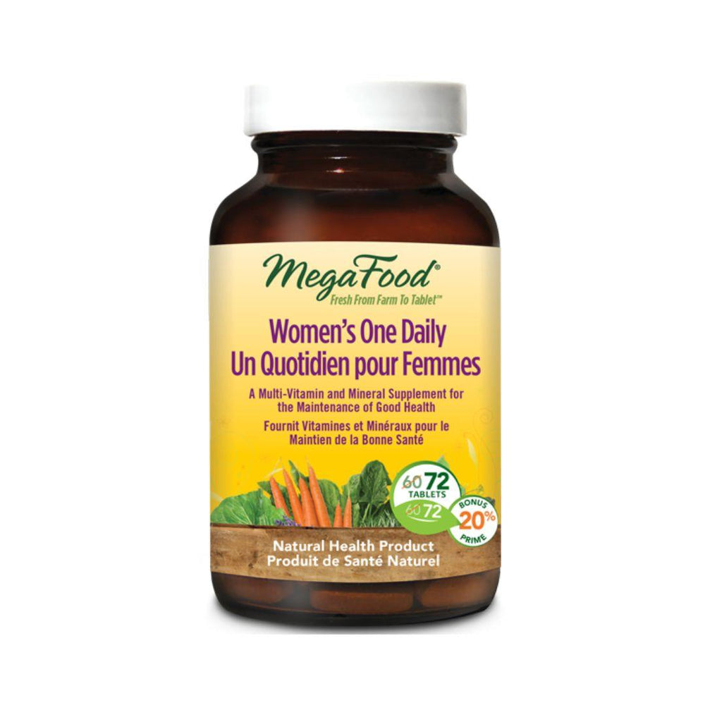 MegaFood Women’s One Daily Multi-vitamin - 72 (60+12 bonus)