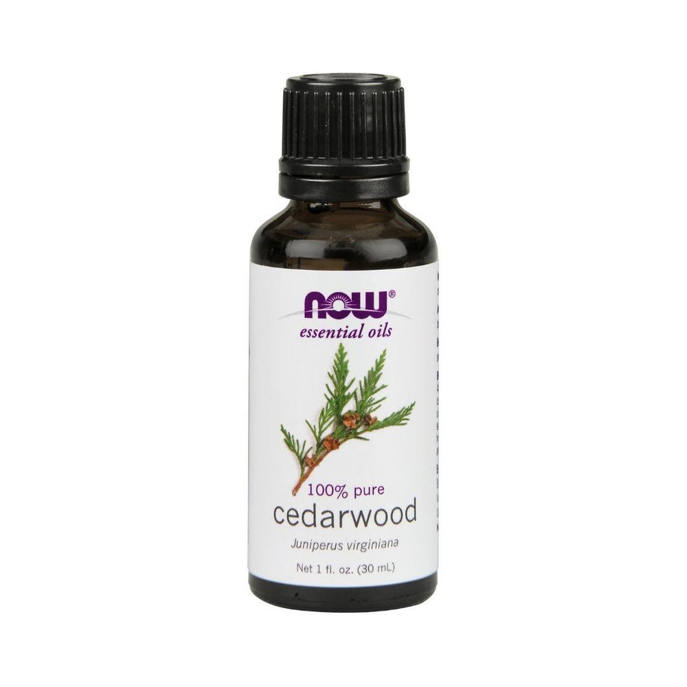 Now 100% Pure Cedarwood Essential Oil - 30 mL