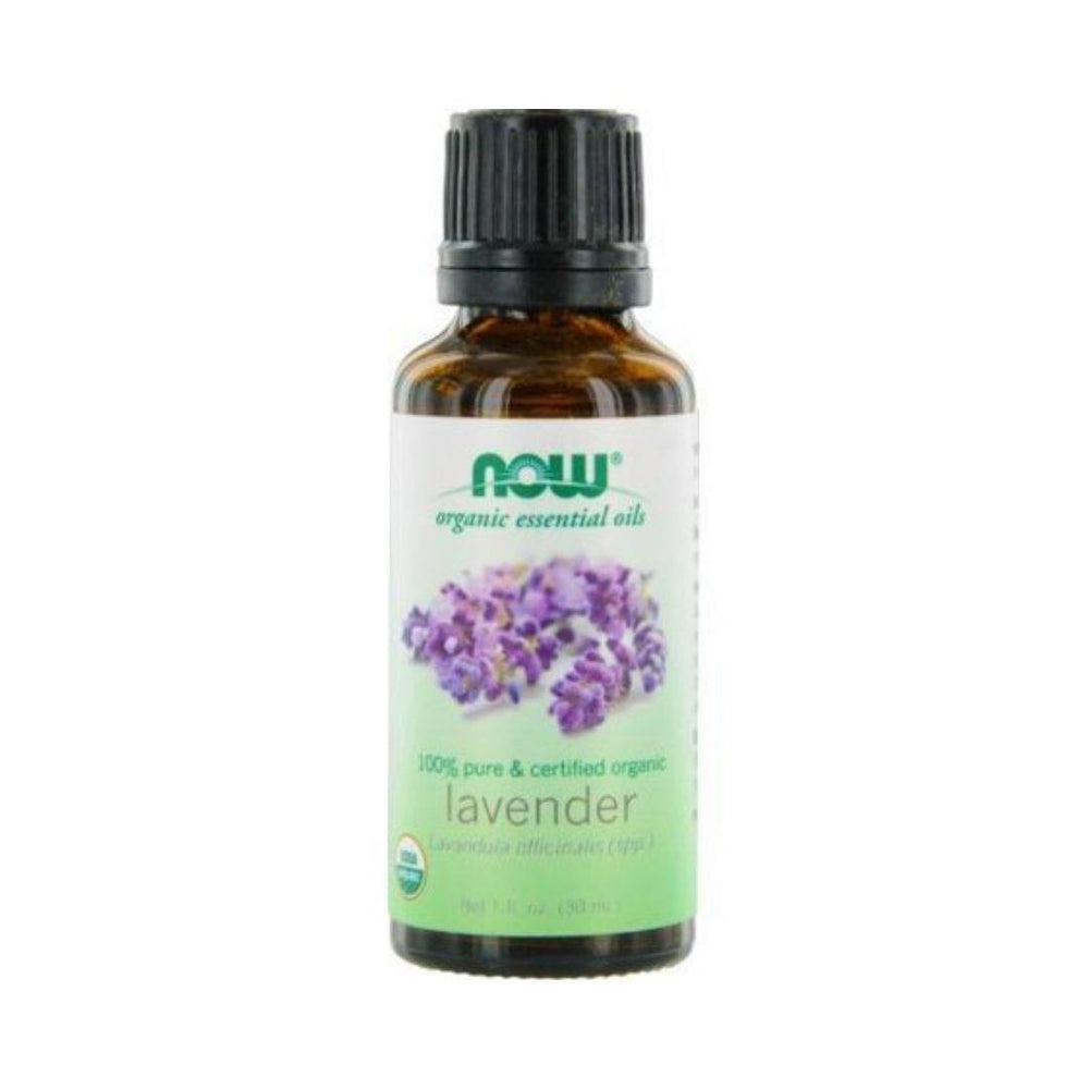 Now 100% Pure Organic Lavender Essential Oil - 30 mL