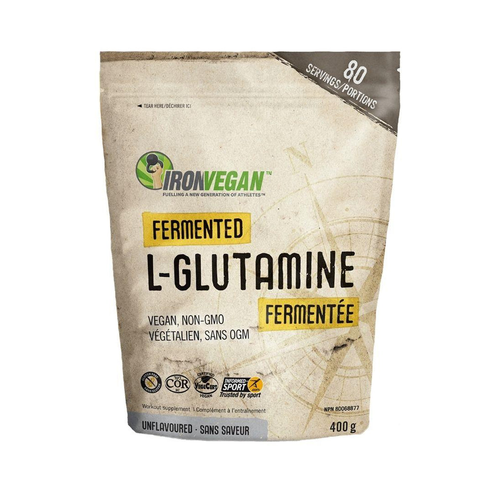 IronVegan Fermented L-Glutamine Unflavoured - 400 g
