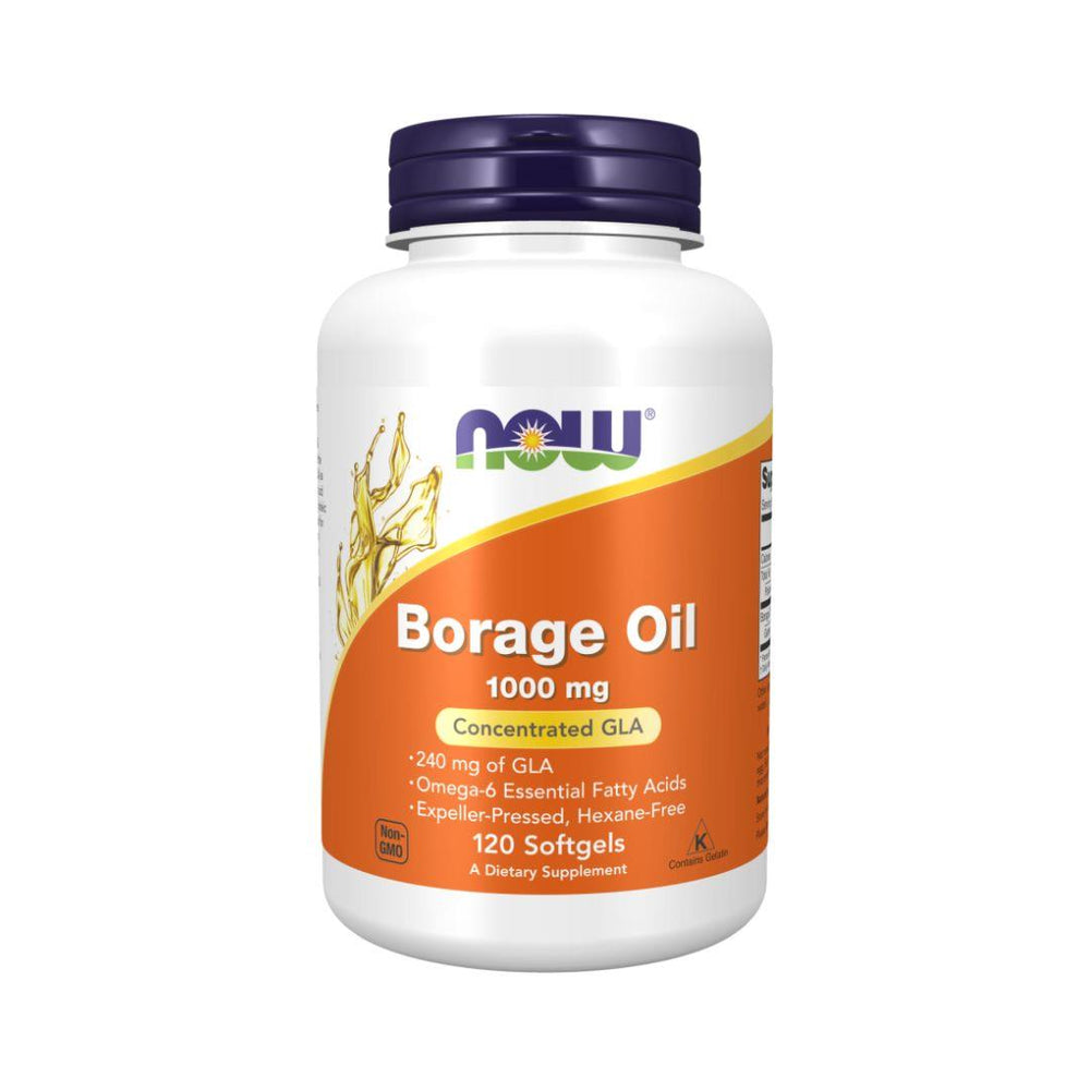 Now Borage Oil (1000 mg) - 120 Softgels
