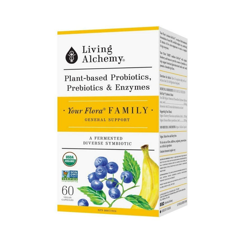 Living Alchemy Your Flora FAMILY 60 Capsules