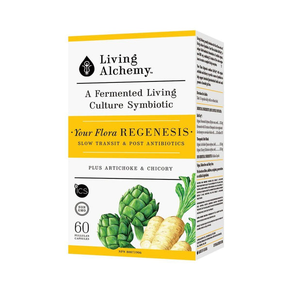 Living Alchemy Your Flora REGENESIS  60 Capsules