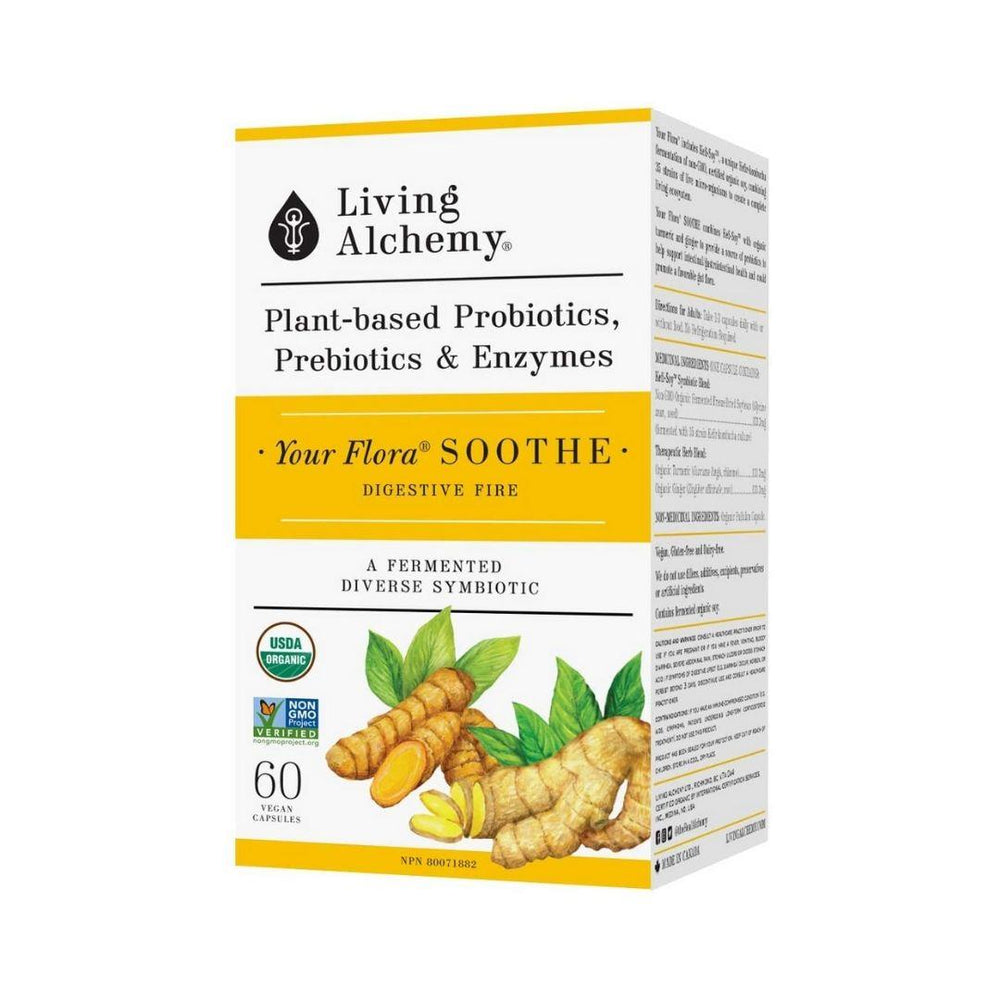 Living Alchemy Your Flora SOOTHE 60 Capsules