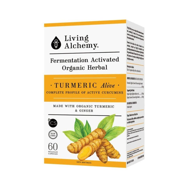 Living Alchemy Tumeric Alive - 60 Capsules