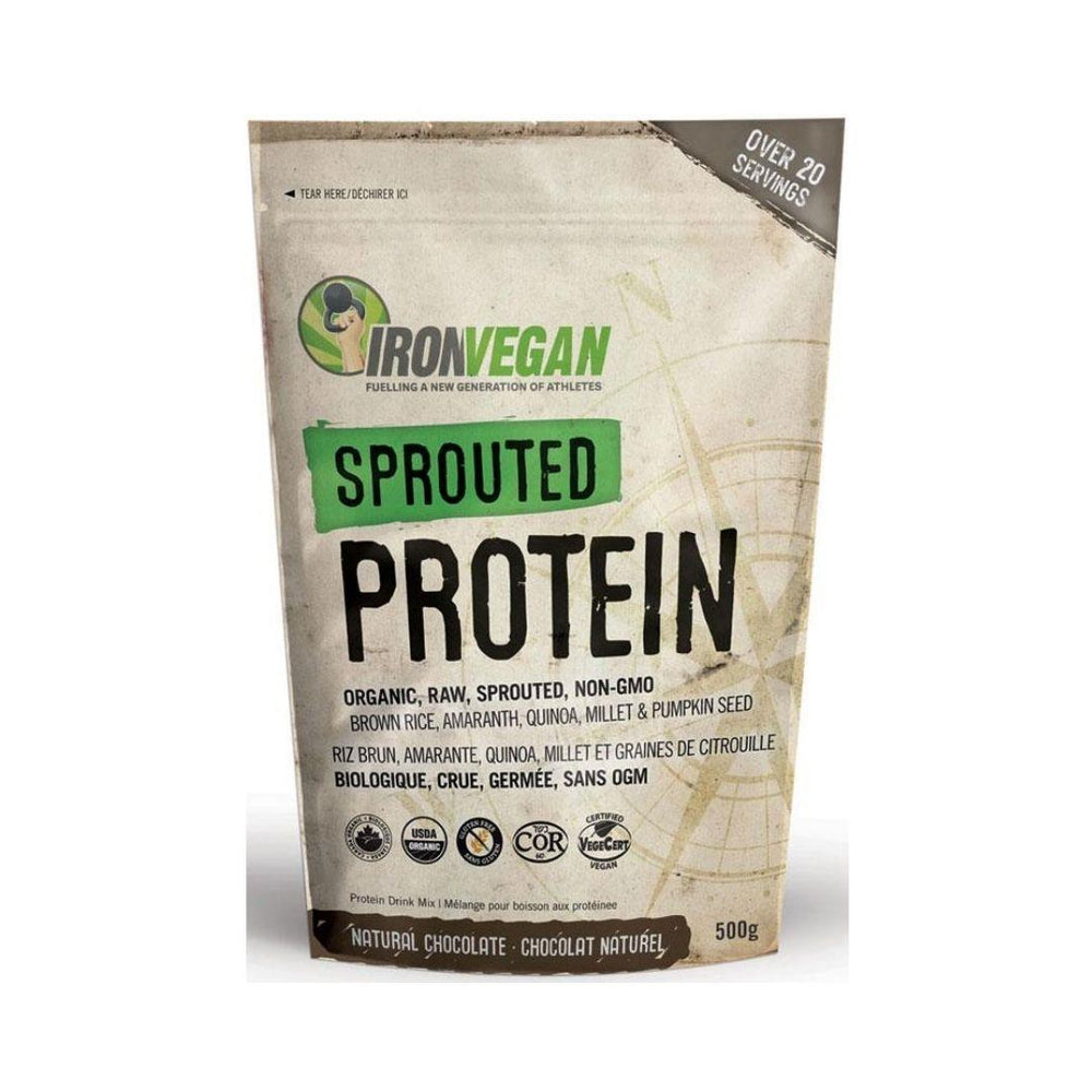 IronVegan Sprouted Protein Double Chocolate - 500 g