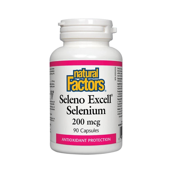 Natural Factors Seleno Excell Selenium 200 mcg - 90 Capsules